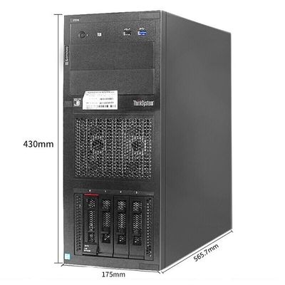 Lenovo Tower Thinksystem ST258 para TS560 Xe3 ERP Xeon E-2286G Servidor 5U 1*8GB DDR4