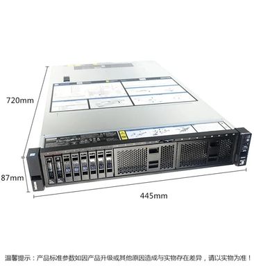 Servidor de sistema de rack de 2U SR658 com processador 4210R e fonte de alimentação de 550W