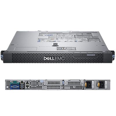 Servidor rack original Dell 1U PowerEdge R240 R250 R350 R440 com Intel Xeon E-2226G