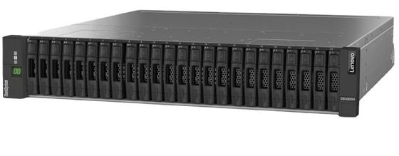 Lenovo ThinkSystem DE2000 Dual Control/4 * 16GB FC Disco Array Cabinet para desempenho