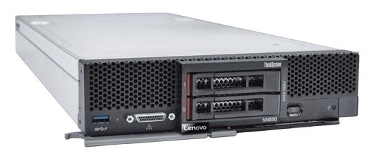 Lenovo ThinkSystem SN550 V2 Blade Server Processador 2,2 GHz Pronto para envio