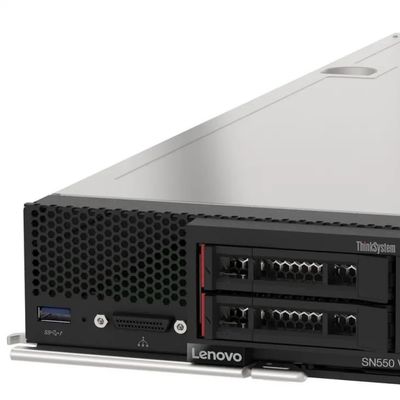 Lenovo ThinkSystem SN550 V2 Blade Server Processador 2,2 GHz Pronto para envio
