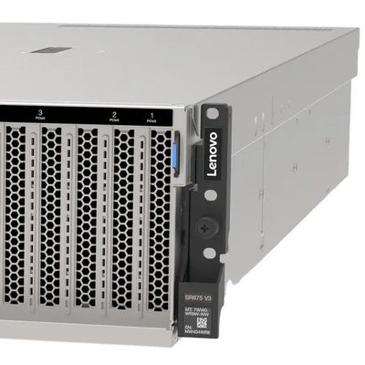3 GHz Processador Rack de Frequência Principal Servidor ThinkSystem SR675 V3 para Nível Empresarial