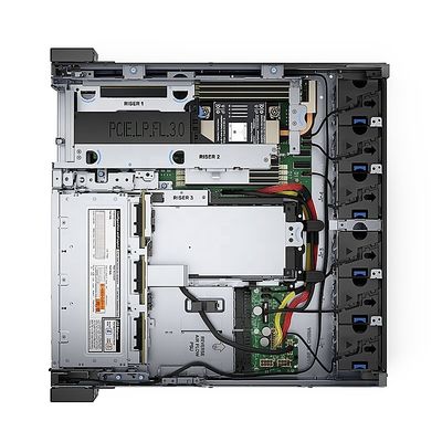 Intel Xeon Silver 4314*2 Rack Server 64G DDR4 1.92TSSD*2 PERC H755 5719 Cartão de rede de quatro portas 1400W*2