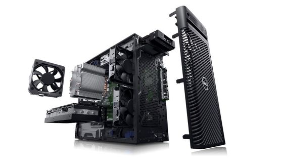 Hot Dell Precision t3660 Tower Workstation com 8GB de memória e velocidade de processador de 2,1 GHz