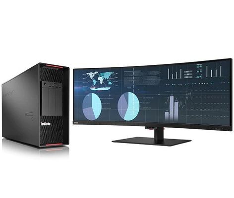 Lenovo ThinkStation P920 Workstation 8GB DDR4-2933MHz Memória e NVIDIA T400 2GB GDDR6