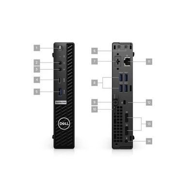 Factor de formato pequeno OptiPlex 5000SFF i7-12700 Computador de mesa perfeito para o seu escritório