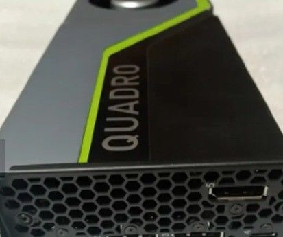 Cartão gráfico Nvidia RTX5000 de 16 GB com extensor longo e memória de vídeo tipo GDDR6