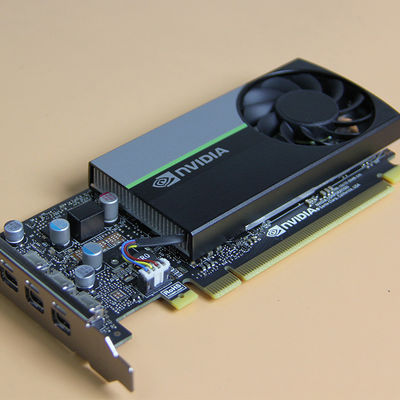 Cartão de vídeo NVIDIA T400 4G com Core Clock Mhz 1515/1800MHz e PCI Express 3.0 x16