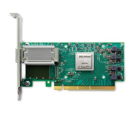 Cartão de rede PCIe com portão duplo 10/25GbE