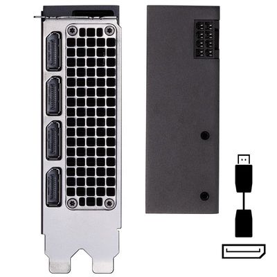 Interface de memória de 384 bits NVIDIA RTX A5000 24G Arquitetura Ampere de próxima geração