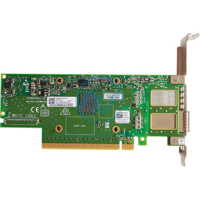 MCX555A-ECAT 100G IB Fibra Óptica Cartão de Rede para Servidores 2.5Hz Frequência do Processador