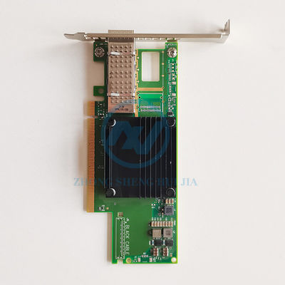 MCX555A-ECAT 100G IB Fibra Óptica Cartão de Rede para Servidores 2.5Hz Frequência do Processador