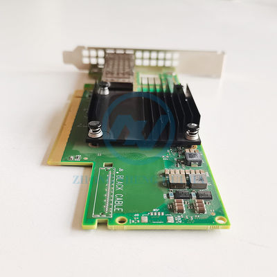 MCX555A-ECAT 100G IB Fibra Óptica Cartão de Rede para Servidores 2.5Hz Frequência do Processador