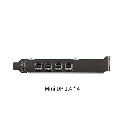 Fener Cooler NVIDIA T1000 4G GDDR6 GPU Interface de memória de 128 bits PCI Express 3.0 x 16