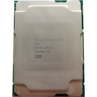 Intel Xeon Gold 6326 CPU 16 Core Processador de 2,9 GHz para servidor DELL Suporte de 64 bits Sim