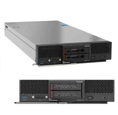 Lenovo ThinkSystem SN550 V2 Tower Blade Server com processador de 2.1 GHz Frequência principal