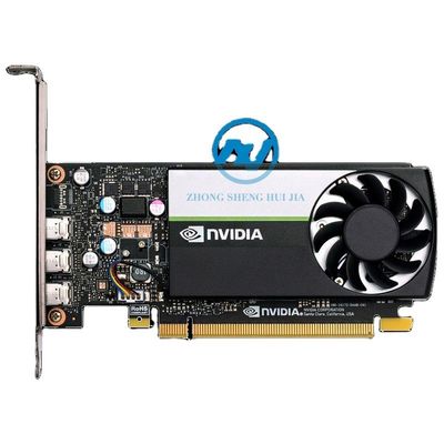 Melhore sua experiência de jogo com DDR6 Tipo de memória de vídeo NVIDIAI T400 Cartão gráfico