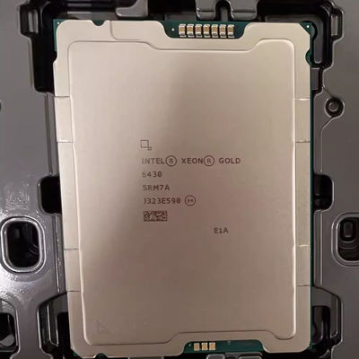 Bom Intel Xeon Gold 6430 2.1GHz Server CPU com suporte à tecnologia de virtualização
