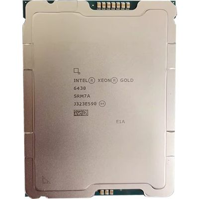 Bom Intel Xeon Gold 6430 2.1GHz Server CPU com suporte à tecnologia de virtualização